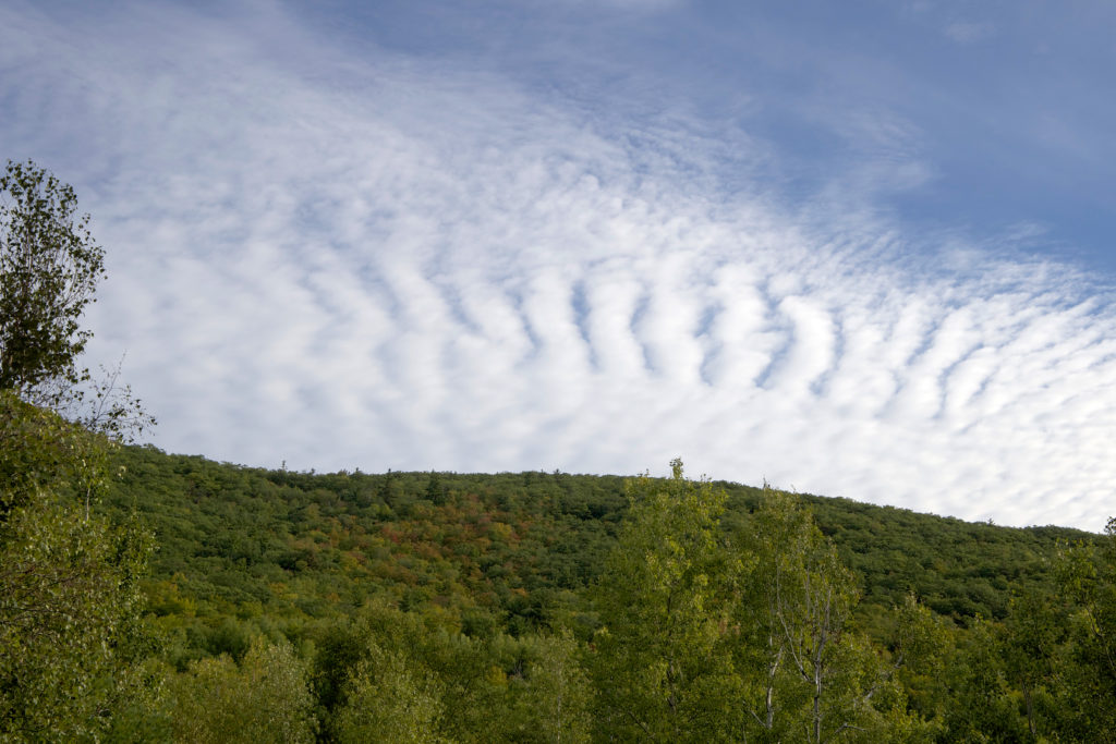 Mackerel Sky Cloud Pattern