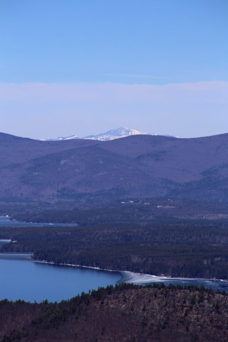 Snowcapped Mountain in the Distance