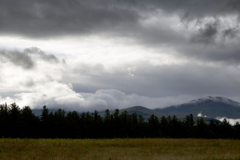 Clouds Lifting Out of the Valley