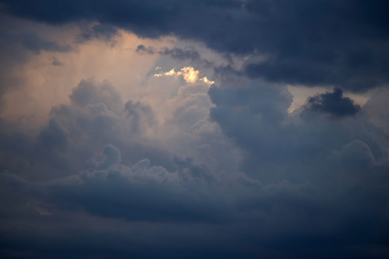 Painted Moody Clouds