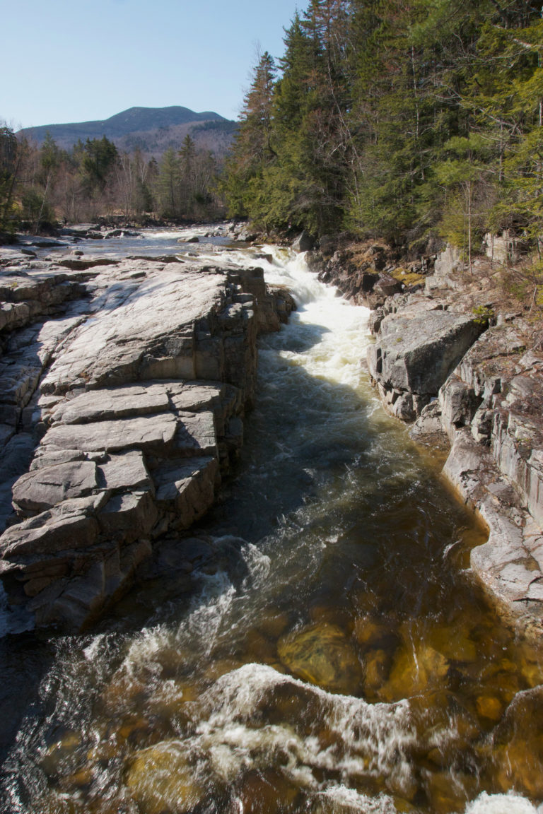 Rushing River Through Rocks