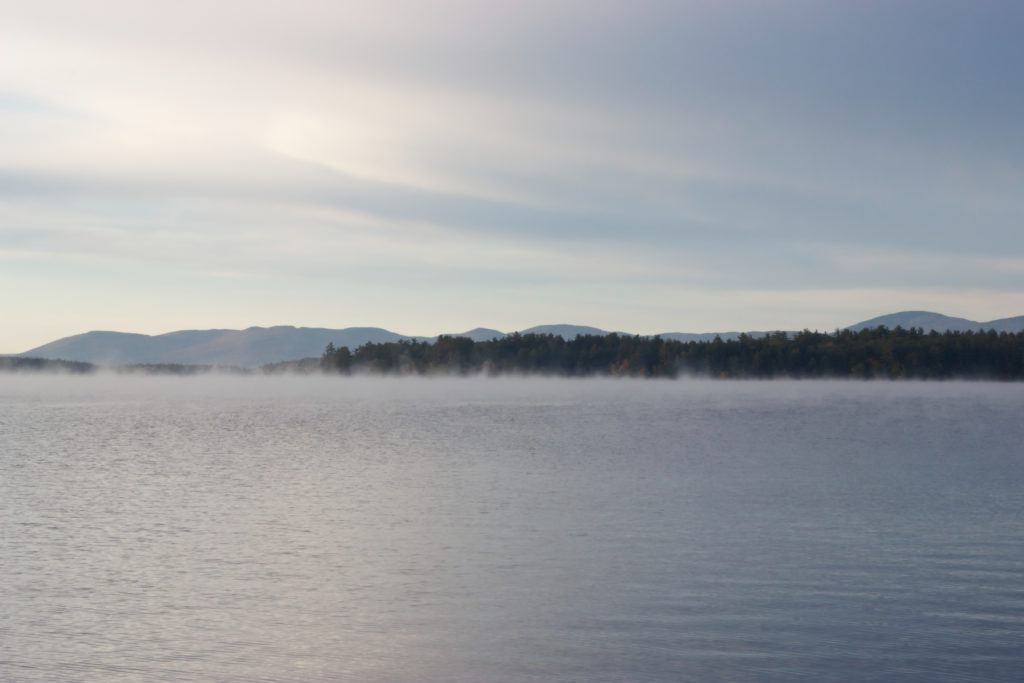 Lake Mist Rising