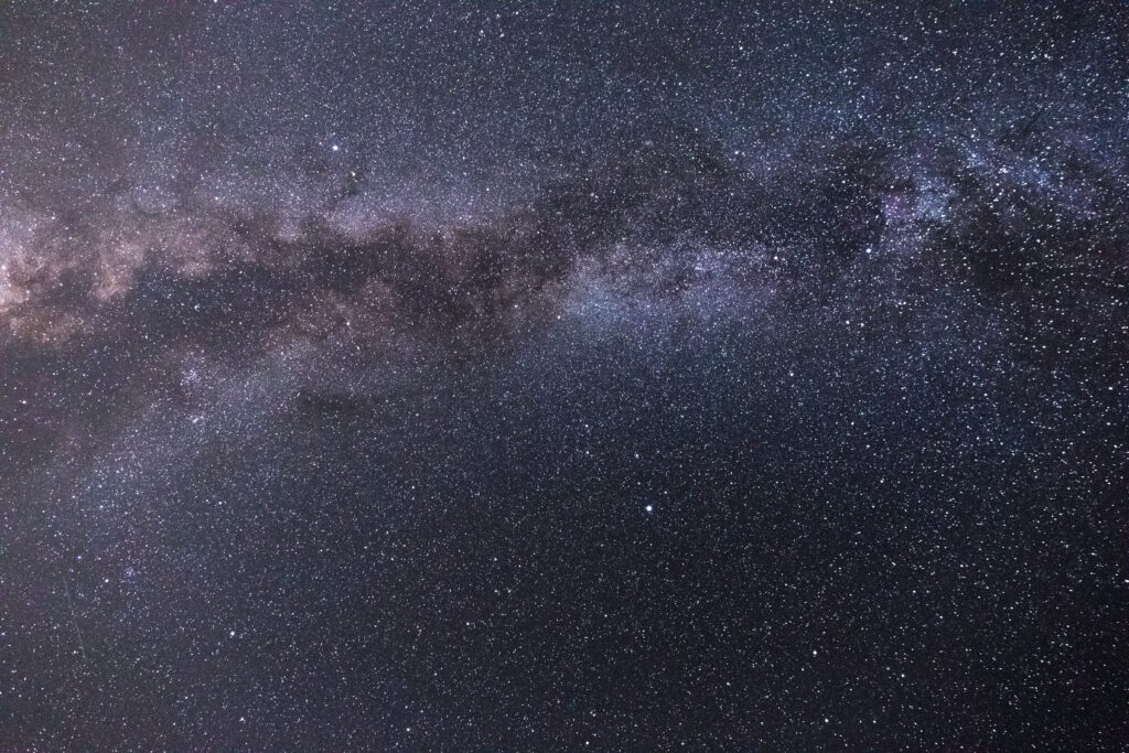 Arching Milky Way