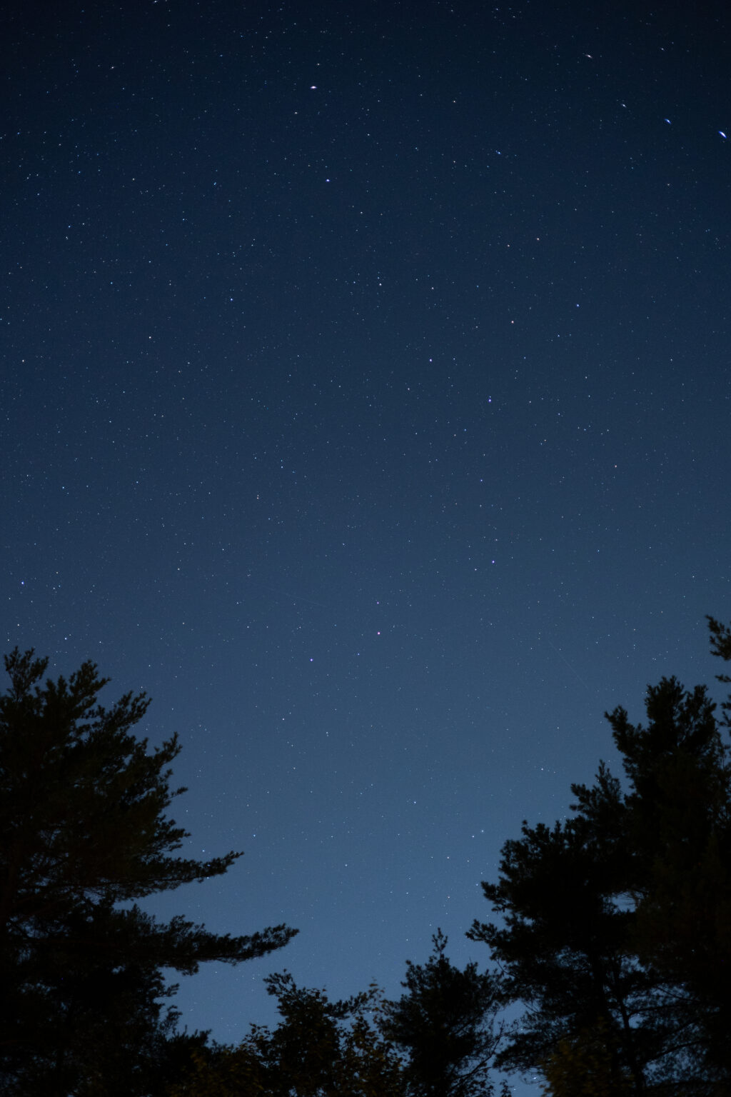 Glowing Night Sky