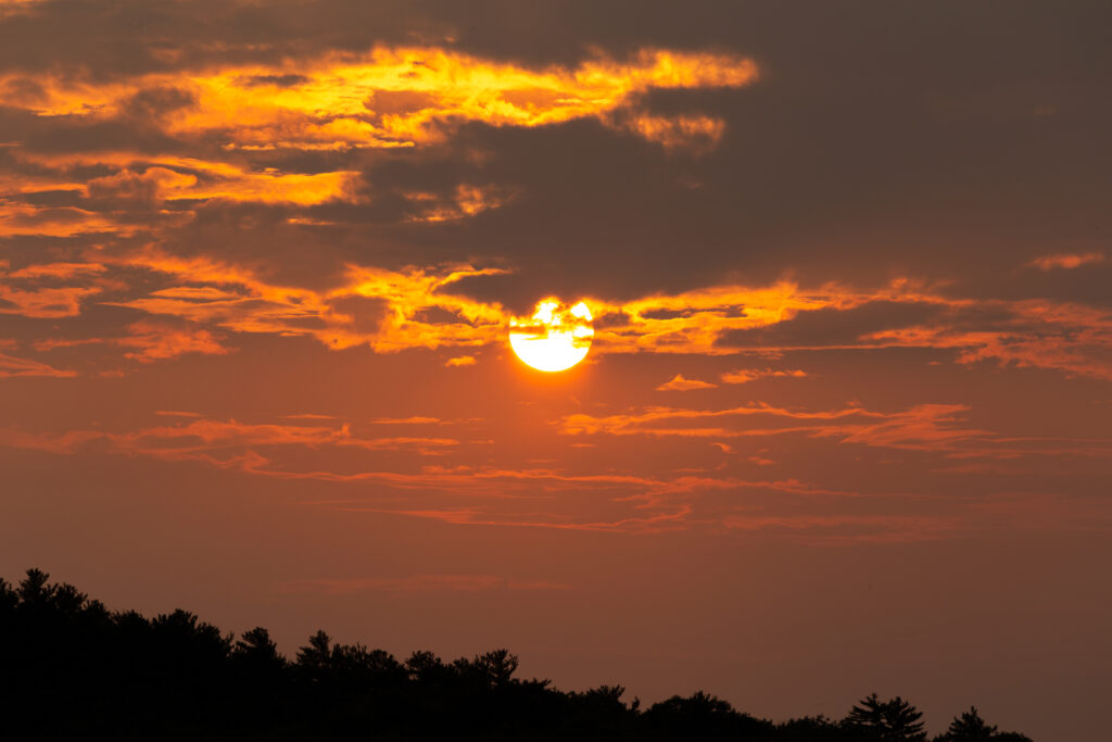 Warm Sunset Clouds