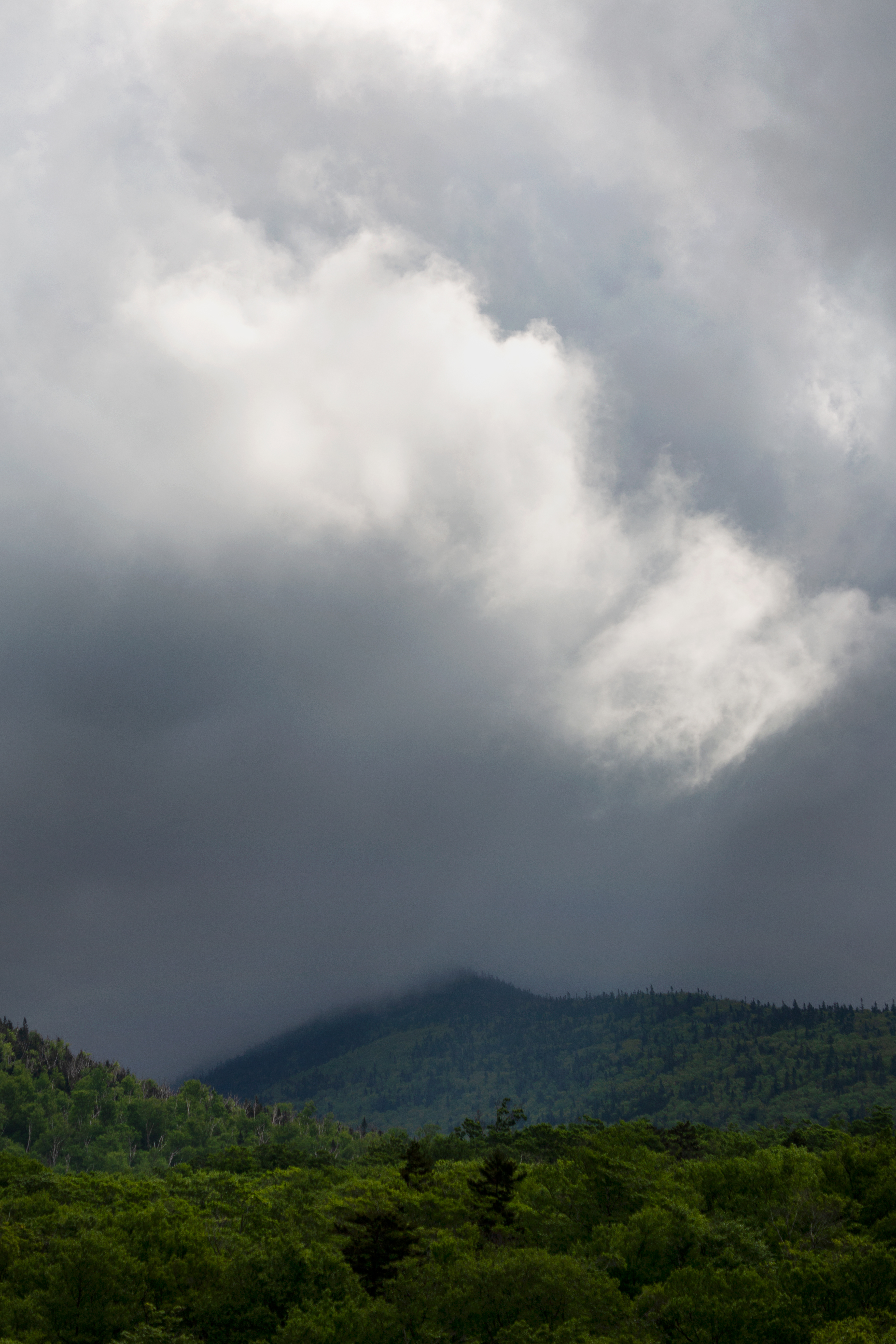 Heavy Rain Clouds Passing Through Free Nature Stock