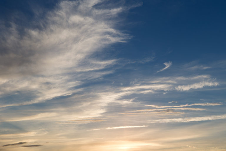 Calm Sunset Sky